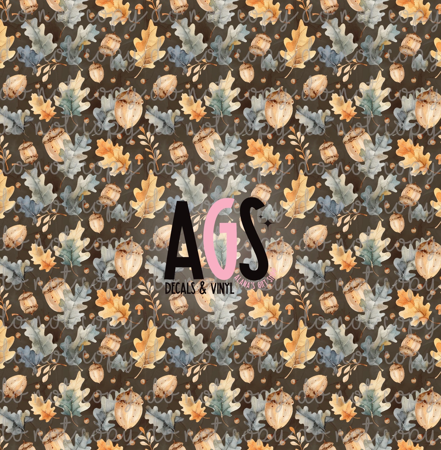 1815 Acorns On The Ground