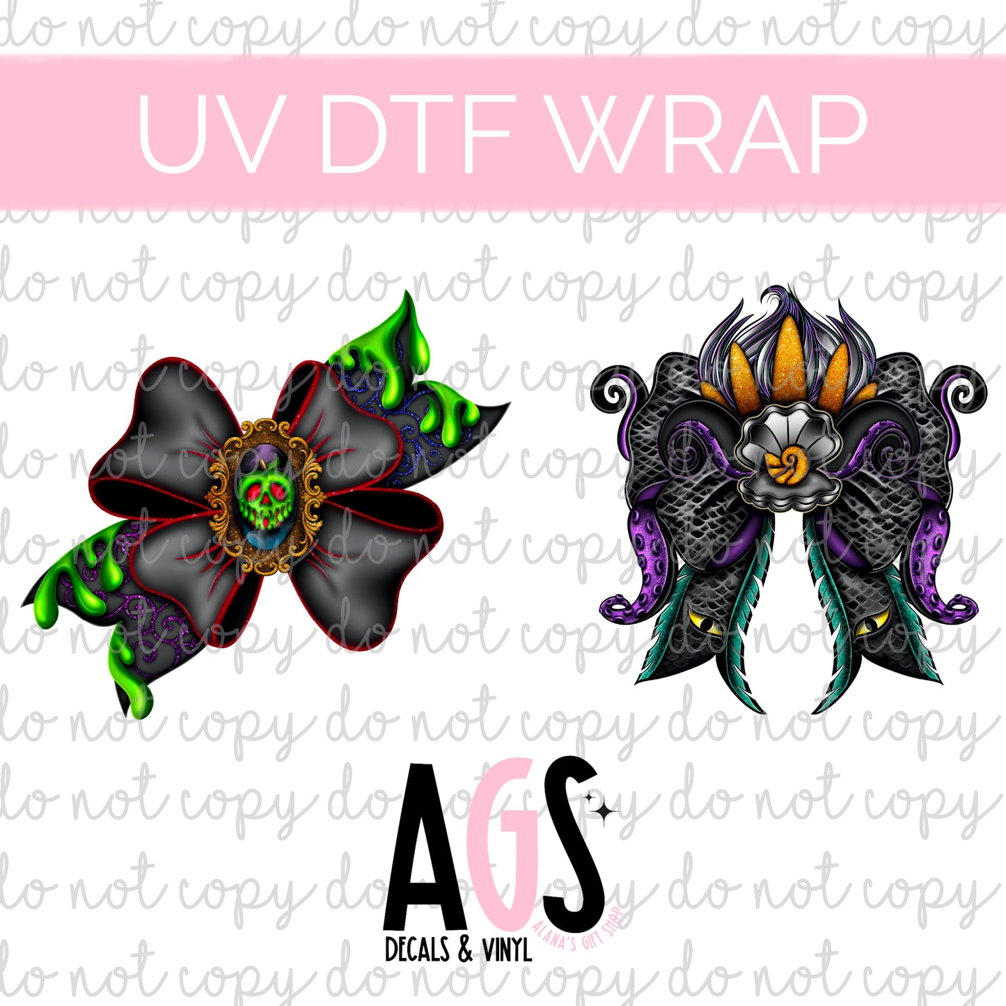 UV DTF WRAP 087 The Villains