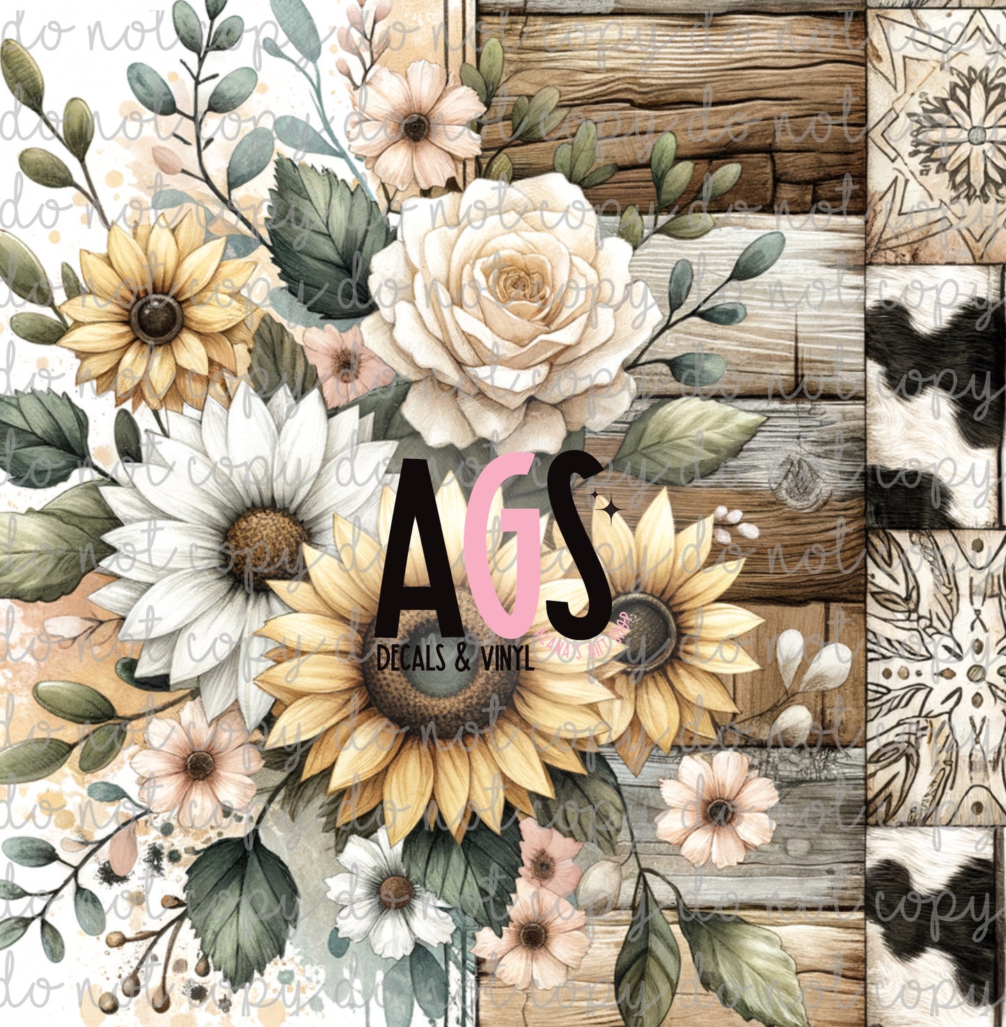 1785 Farmhouse Sunflowers