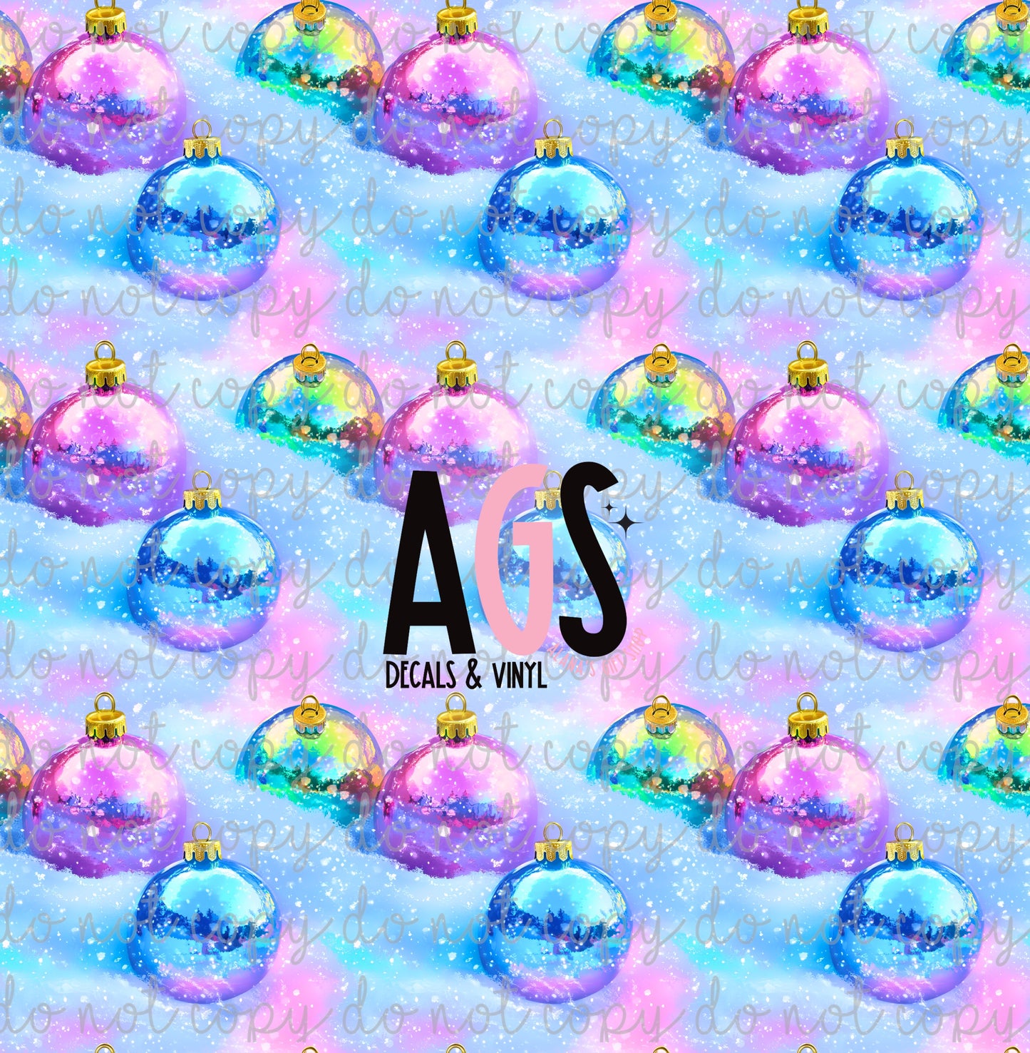 1936 Colorful Ornaments