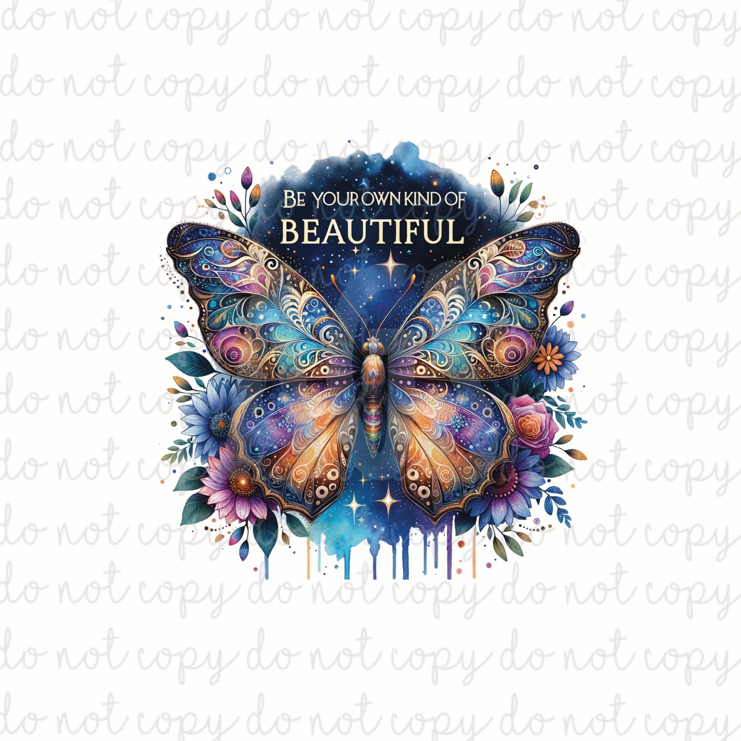 DECAL 229 Be Your Own Kind Of Beautiful