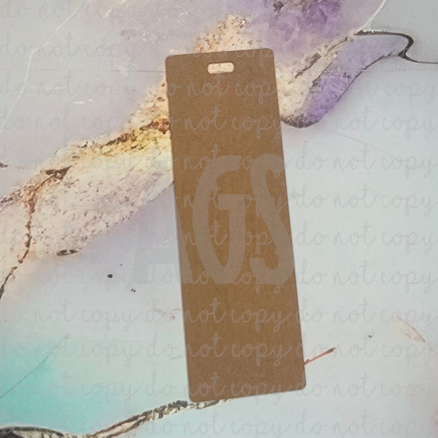 Bookmark Blank Acrylic 2x6in
