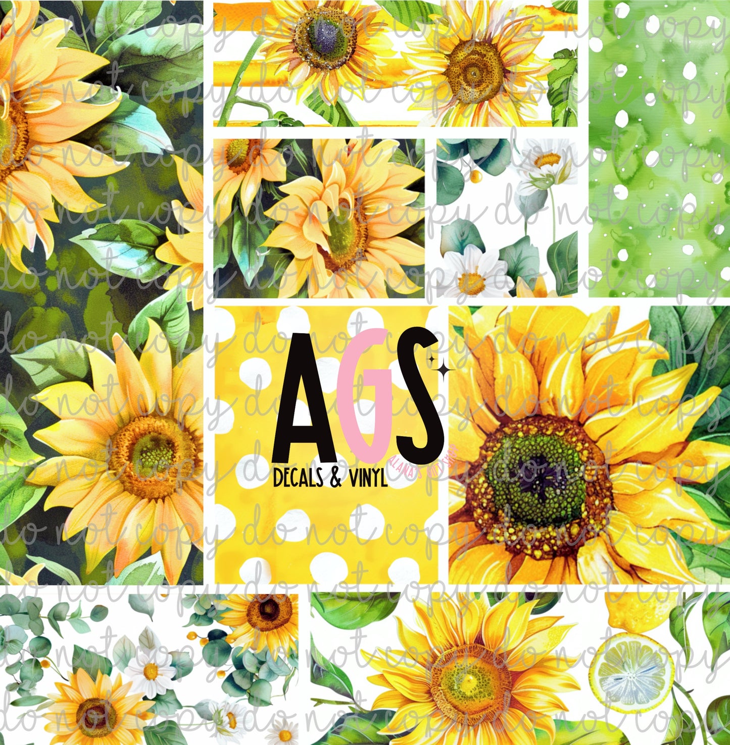 2135 Sunflower Summer Patchwork 2