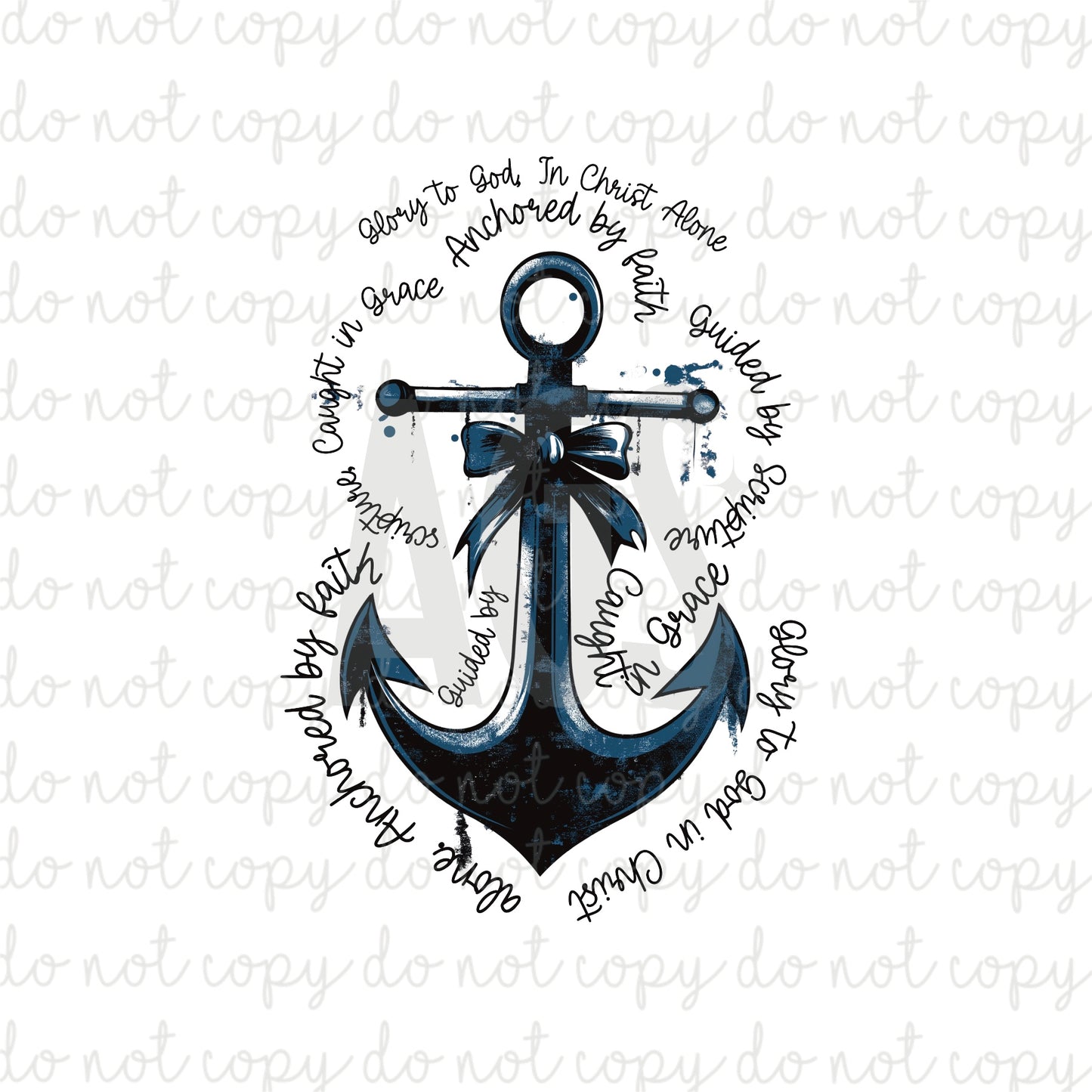 DECAL 104 Coquette Anchor Feb Box