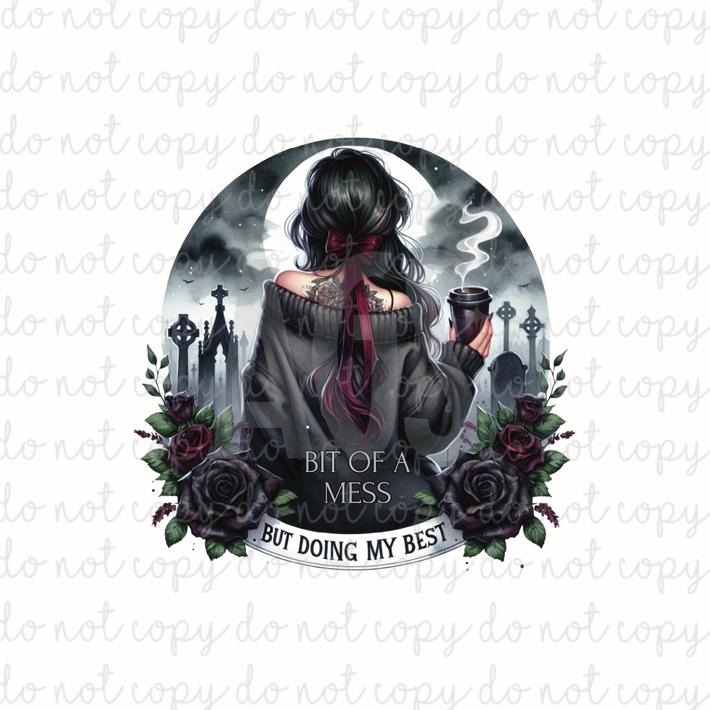 DECAL 230 Bit Of A Mess