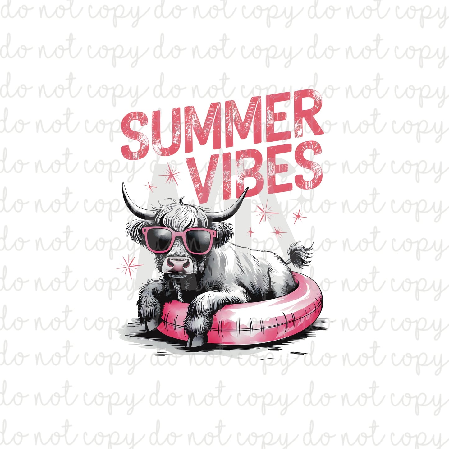 DECAL 083 Highland Summer Vibes