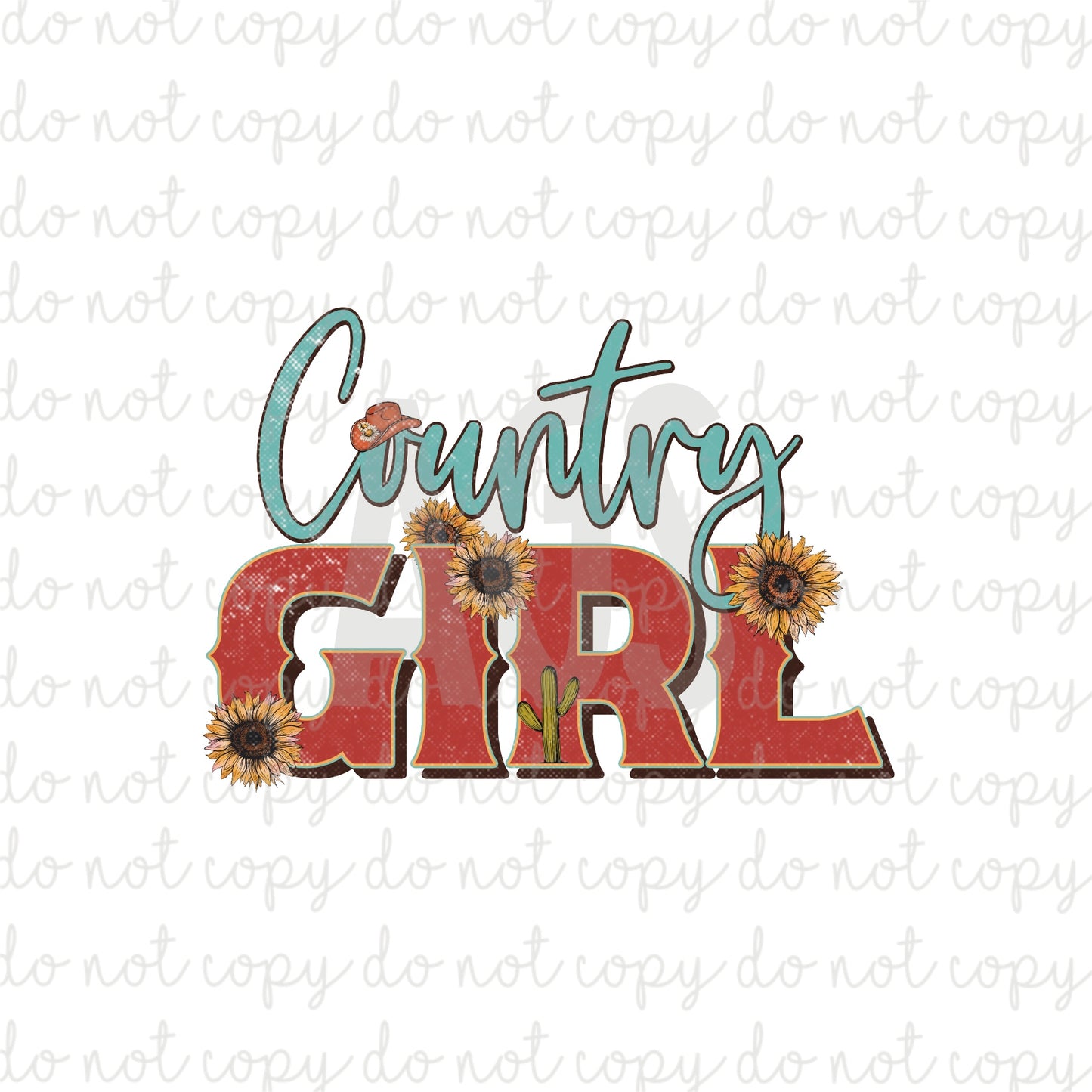 DECAL 160 Country Girl