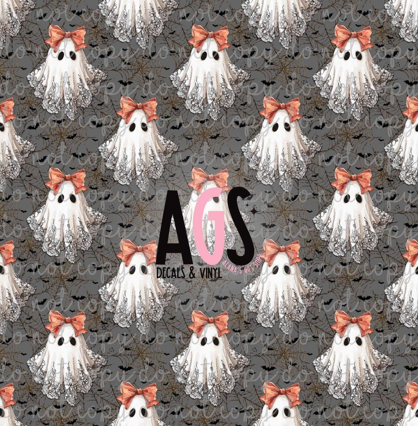 1850 Lace Coquette Ghost