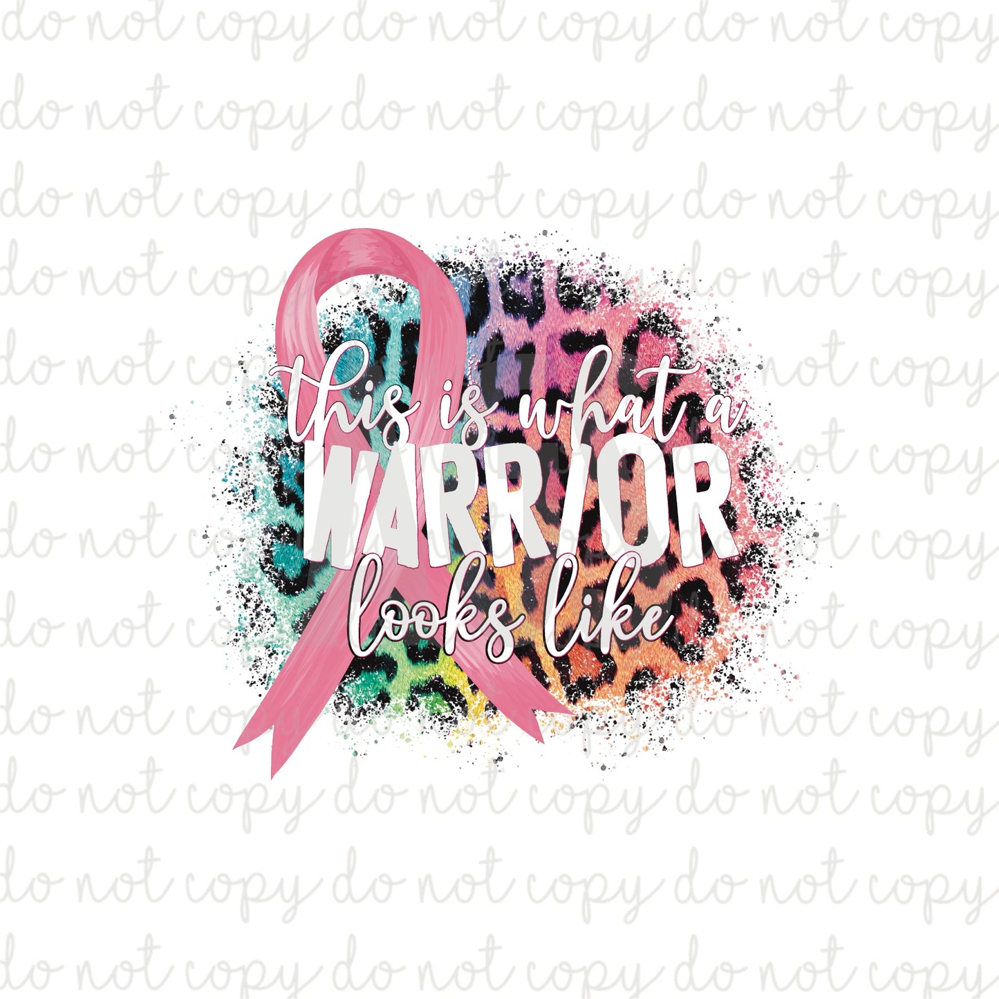 DECAL 040 Breast Cancer Warrior