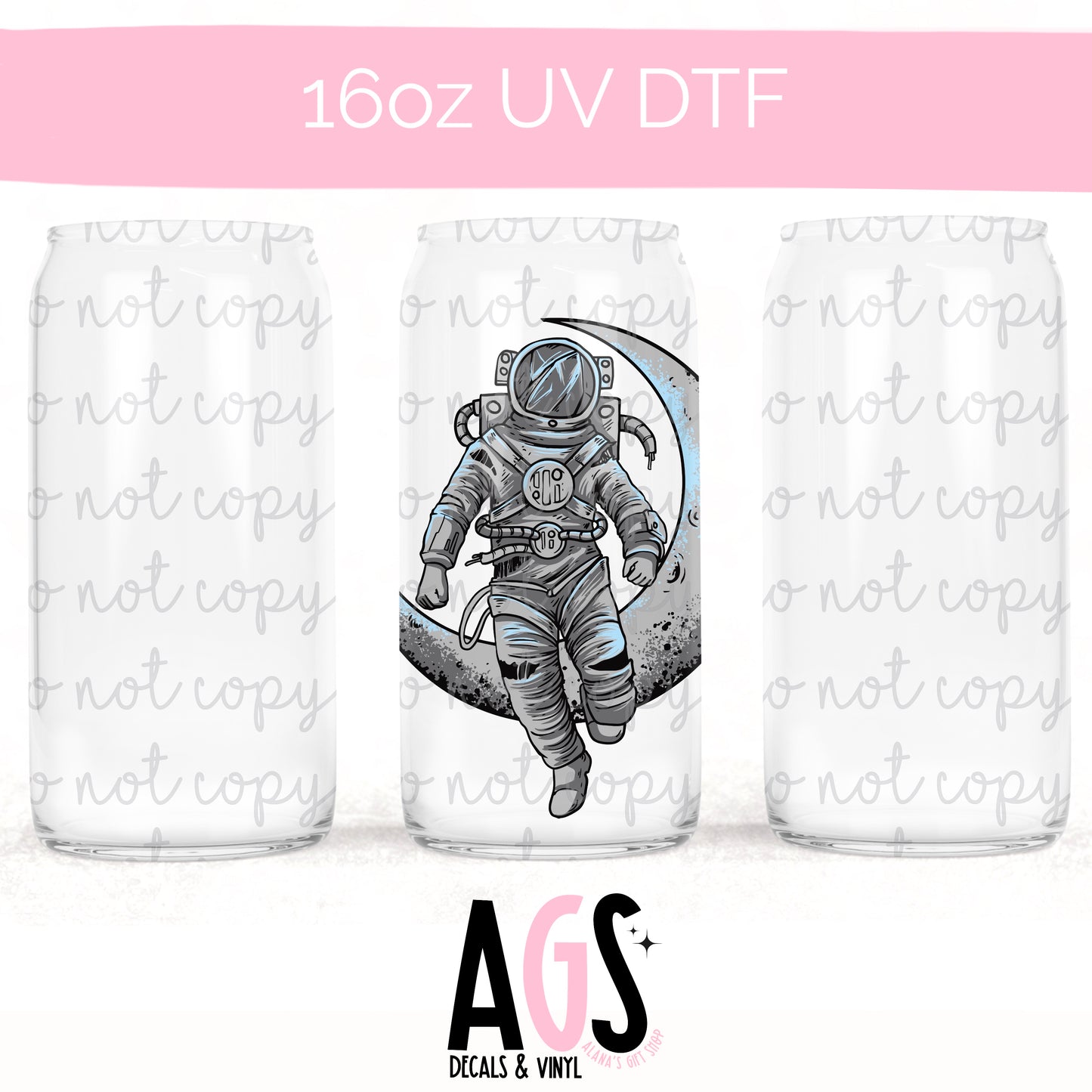 UV DTF -  Astronaut
