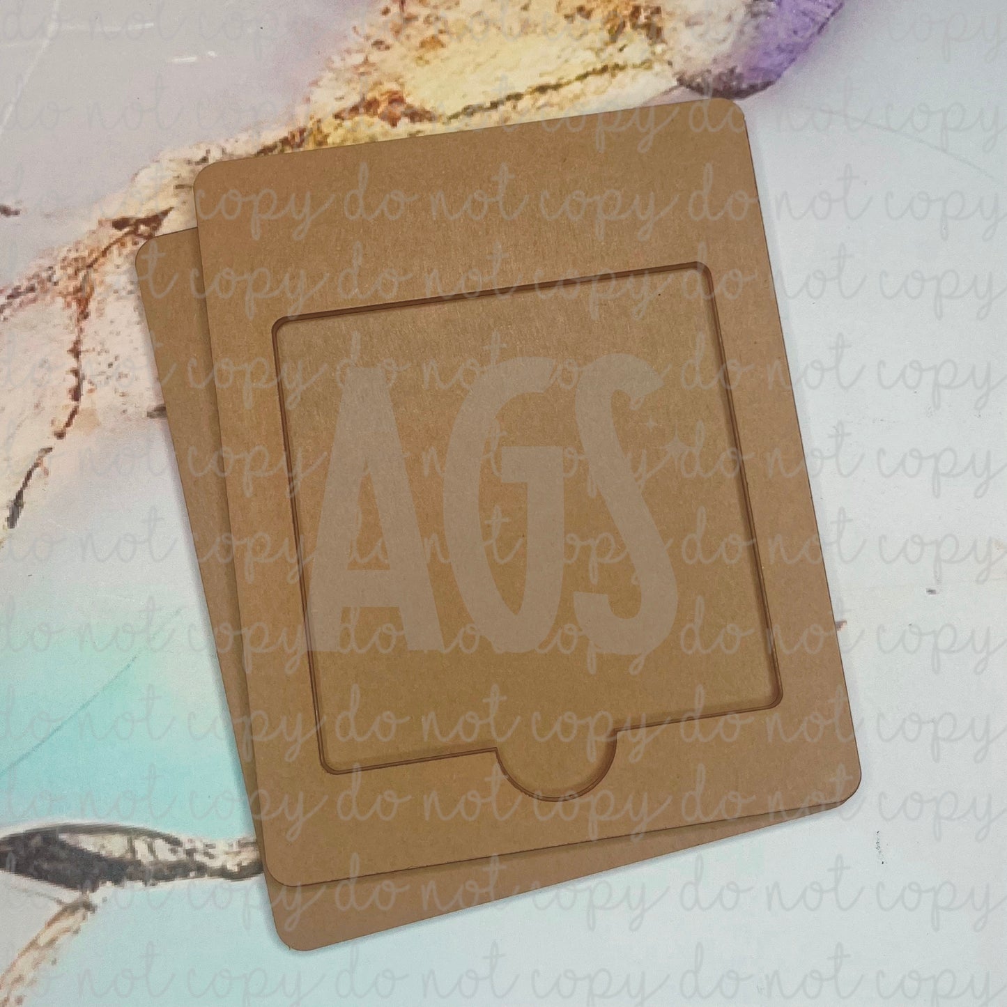 Sticky Note Holder Blank Acrylic