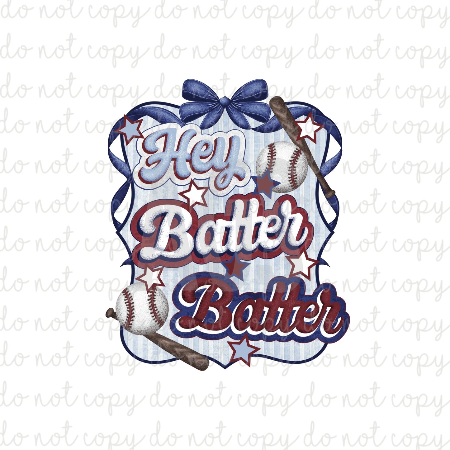 DECAL 183 Hey Batter Batter