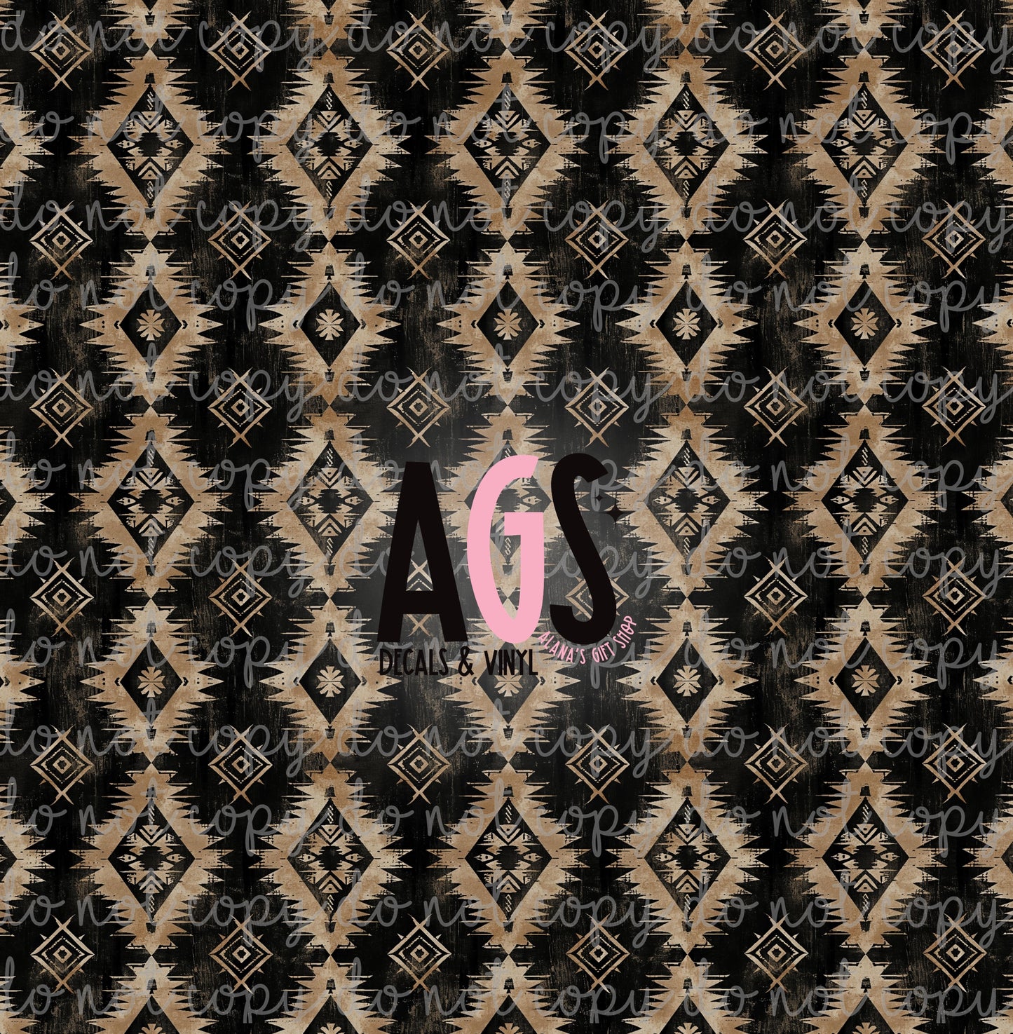 0909 Dark Diamond Aztec