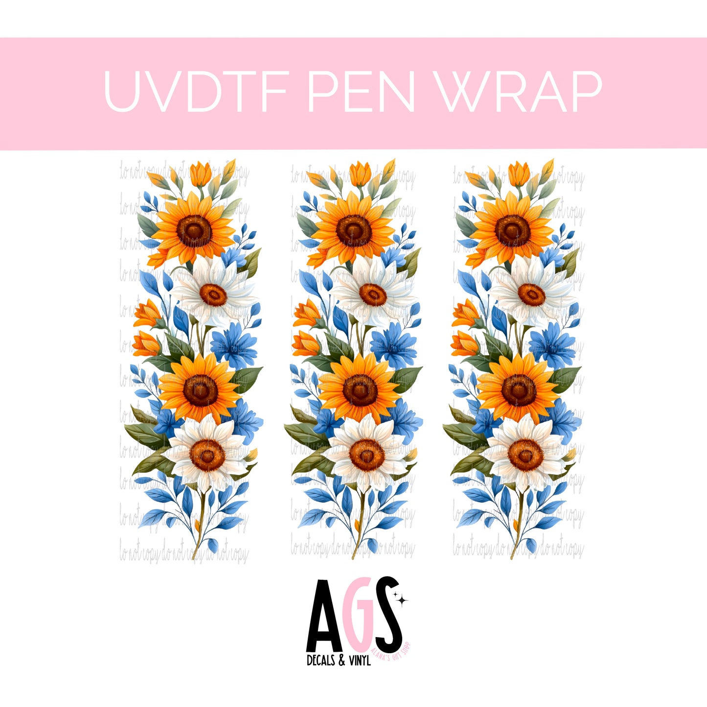 PEN WRAP 030 - Classic Sunflower