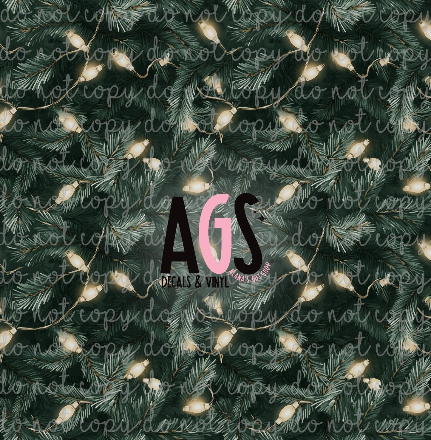 1912 Lights In Trees