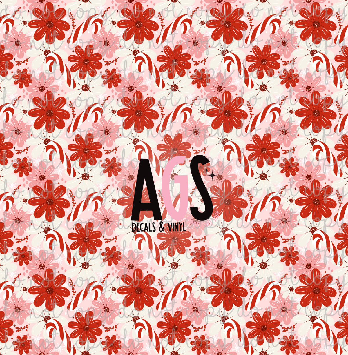2458 Candycane Floral