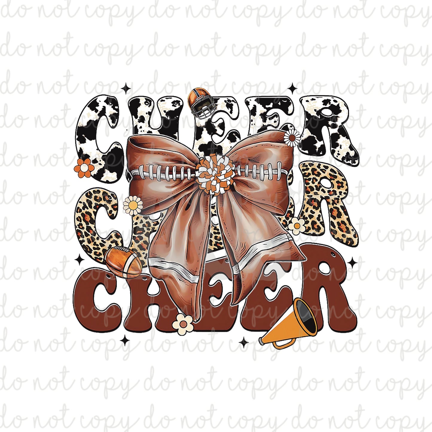 DECAL 169 Football Cheer