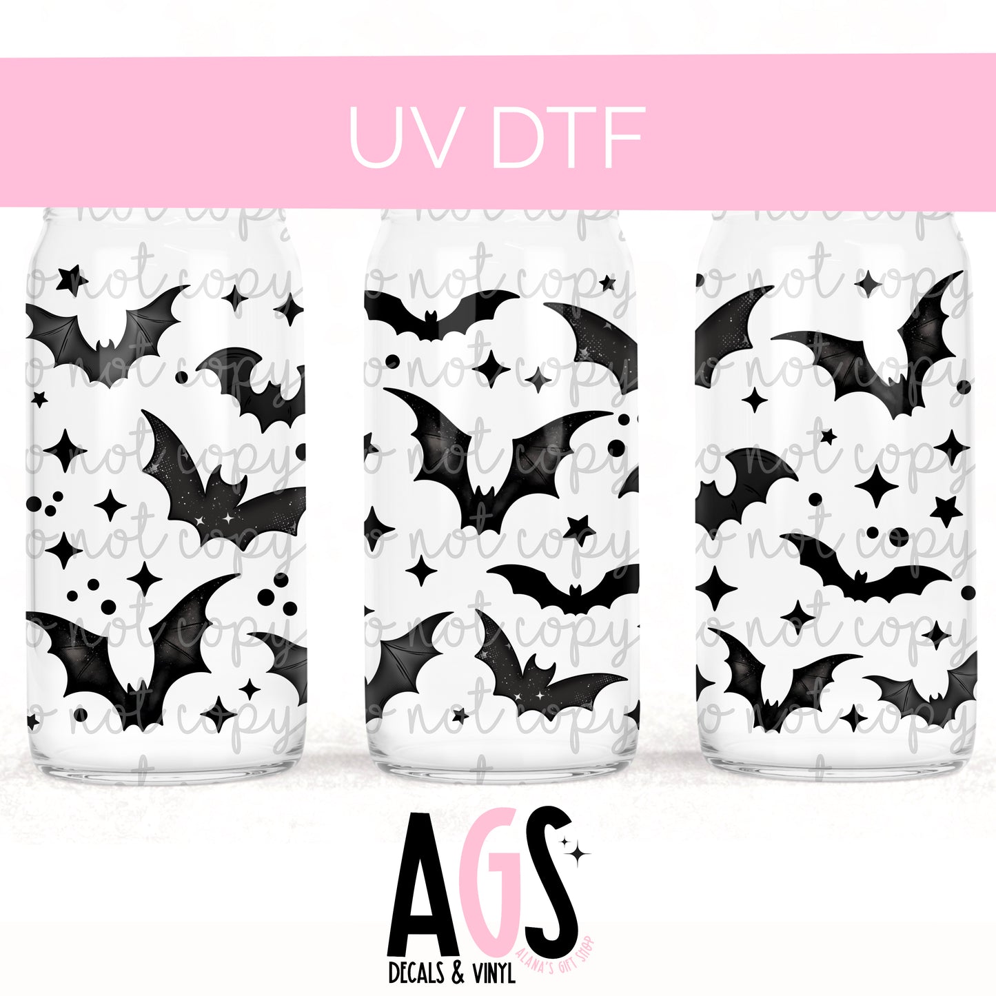 UV DTF WRAP 038 Bats