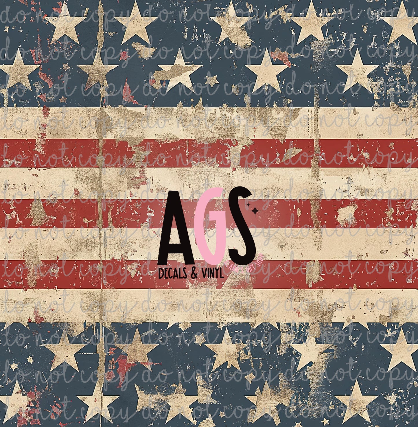 2243 Worn Stars & Stripes