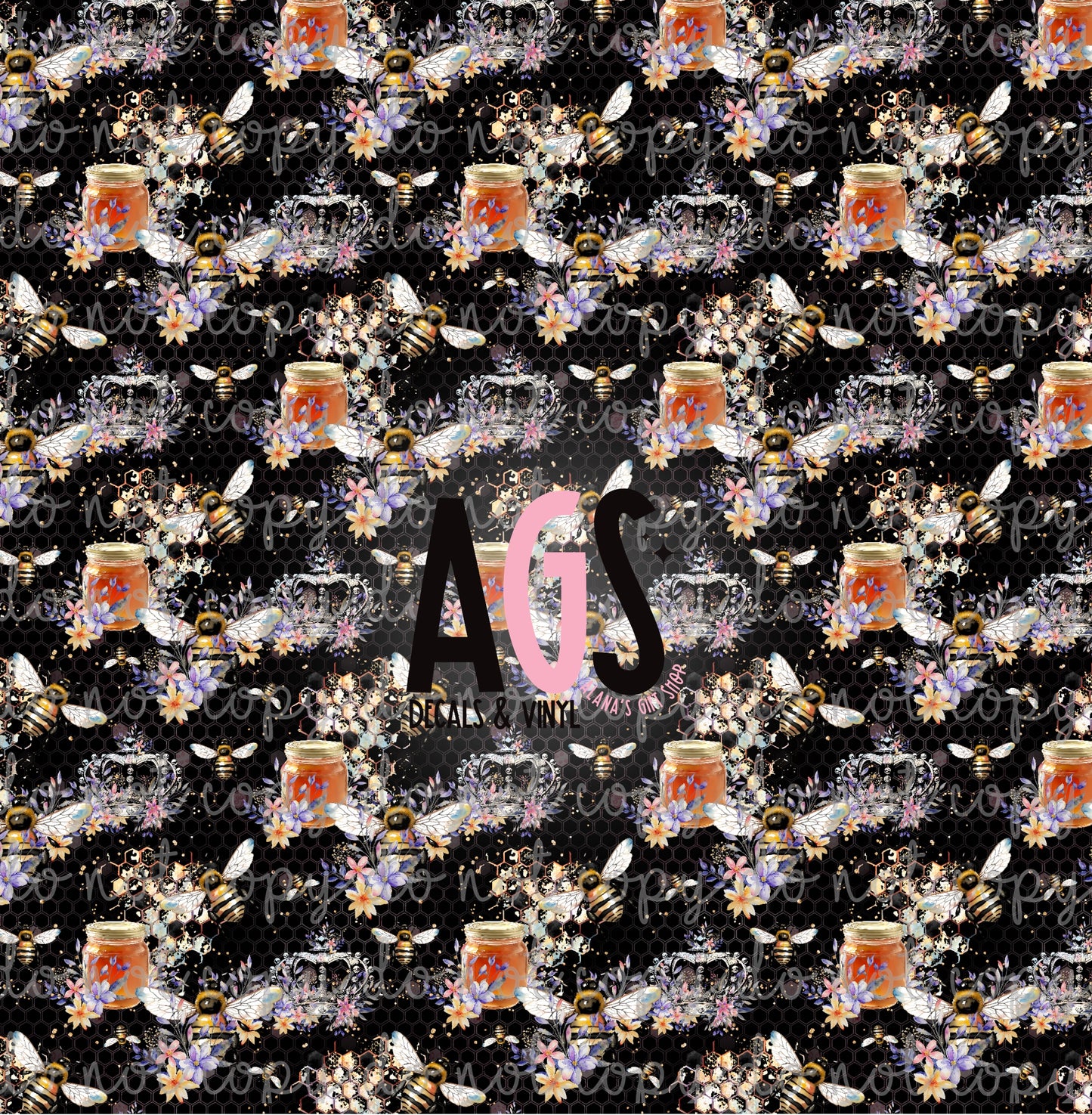 0982 Spring Time Honey Jars