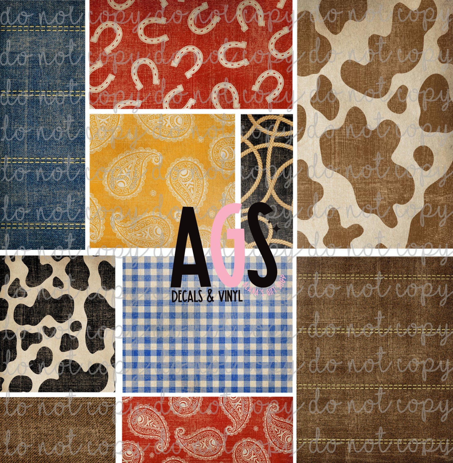 2390 Patchwork Classic Cowboy