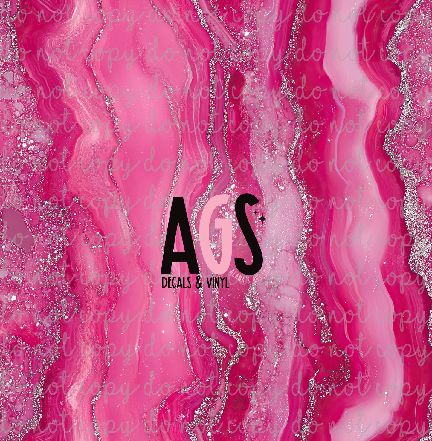 2205 Pink Geode Glam