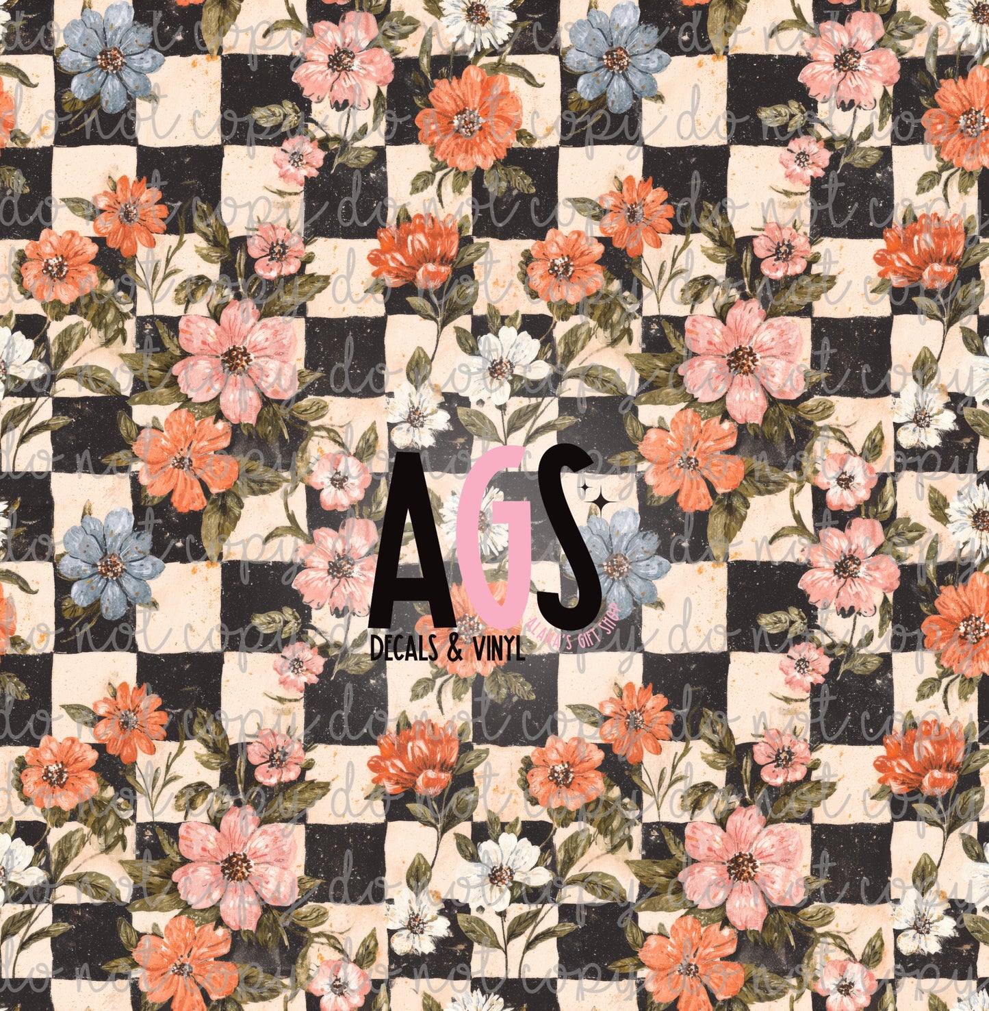 2213 Flower Checkers 1