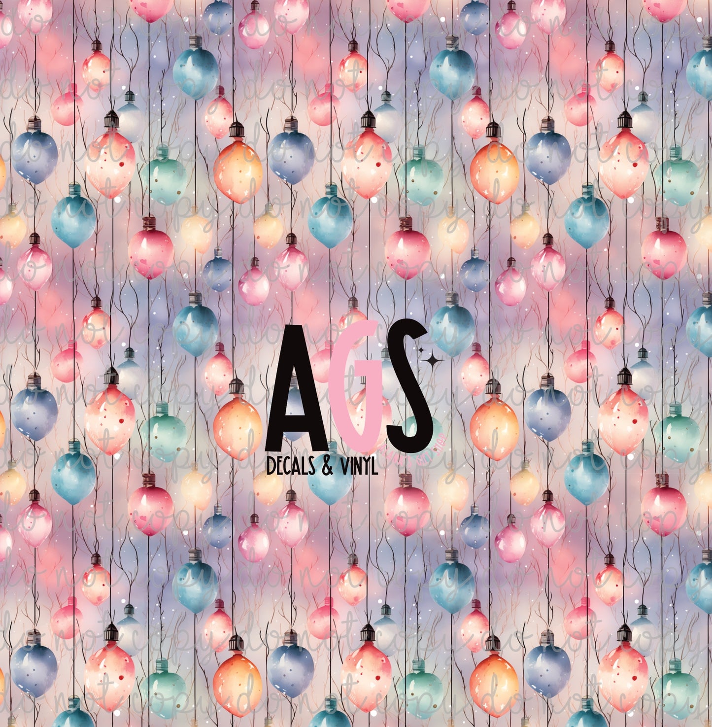 0708 Hanging Pastel Lights