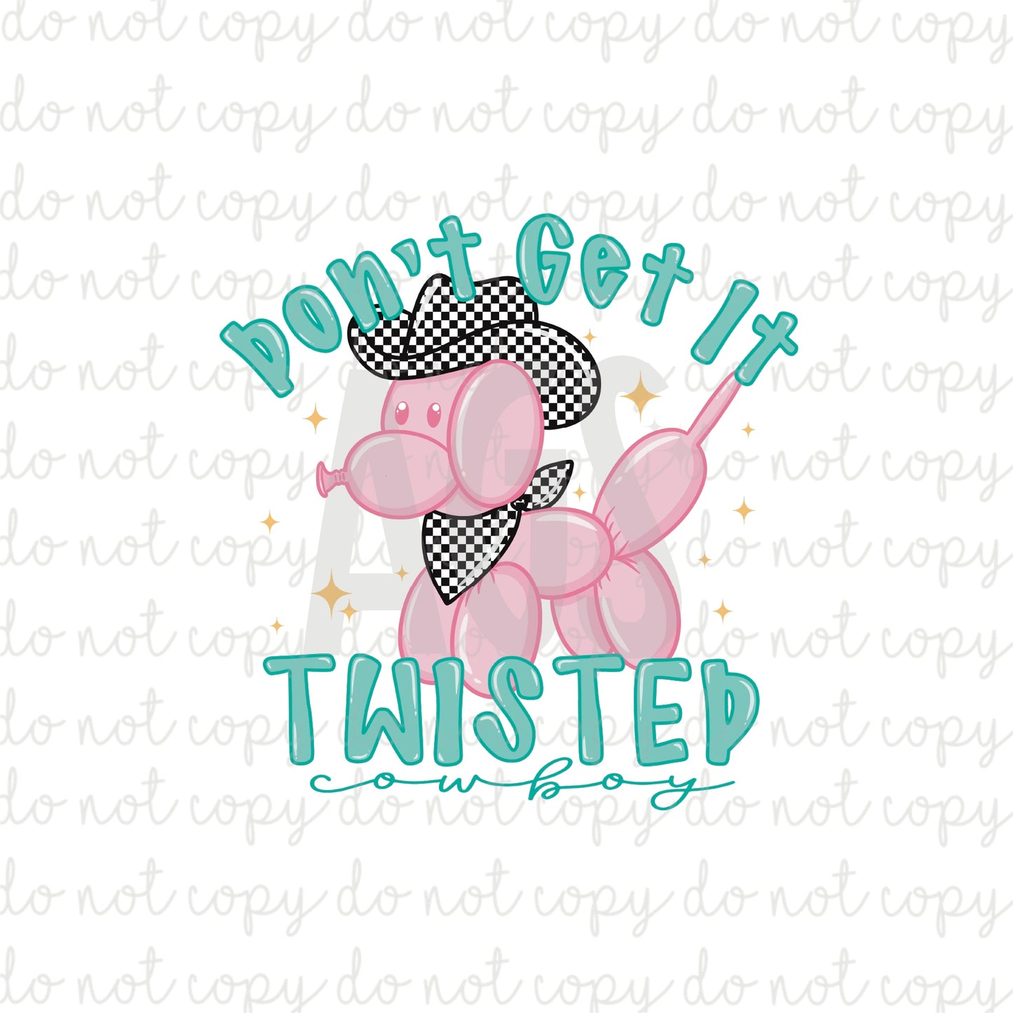 DECAL 070 Dont Get It Twisted