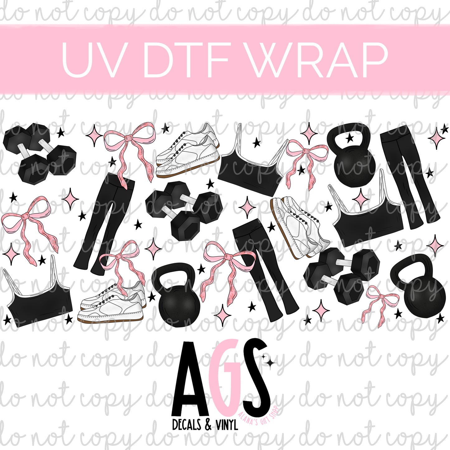 UV DTF WRAP 133 Workout