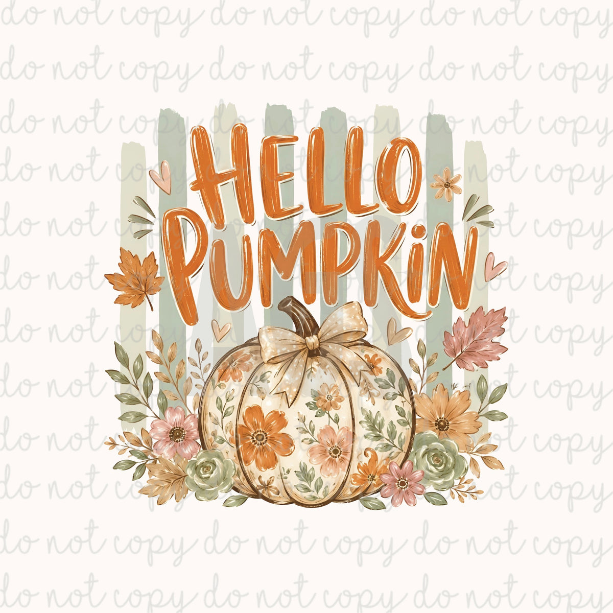 DECAL 264 Hello Pumpkin