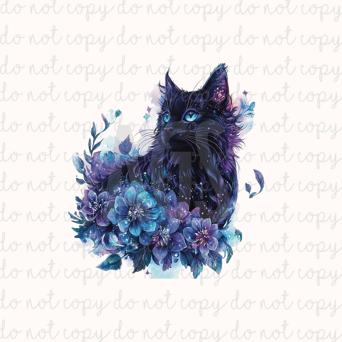 DECAL 250 Amethyst Cat
