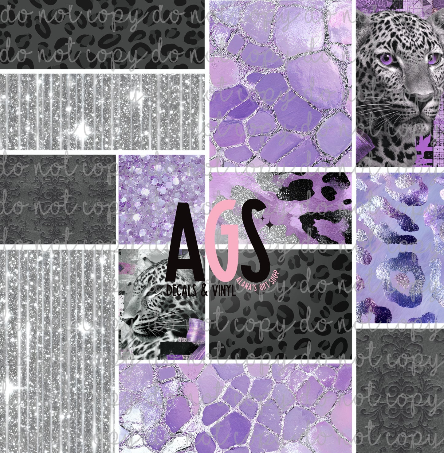 2144 Lilac Leopard Patchwork 2