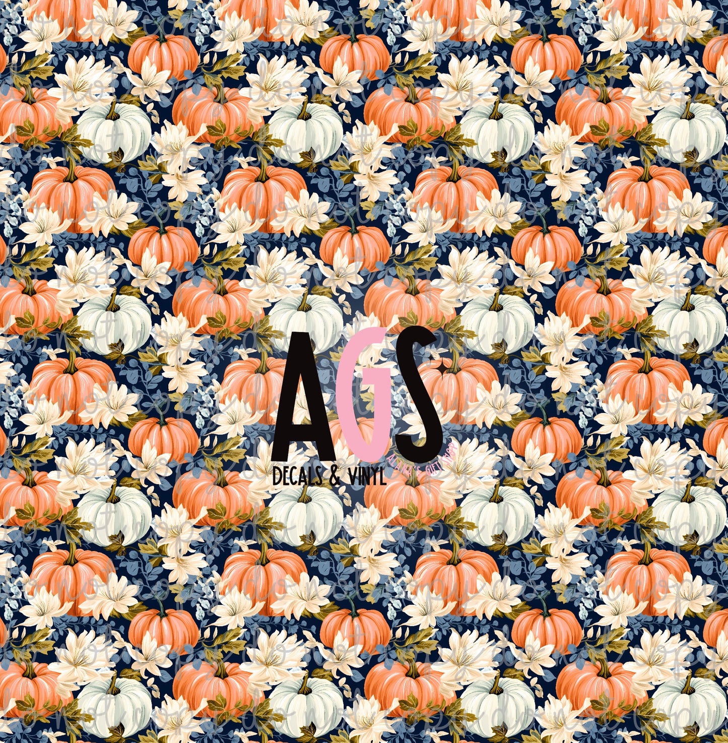 0673 Bold Pumpkin Garden