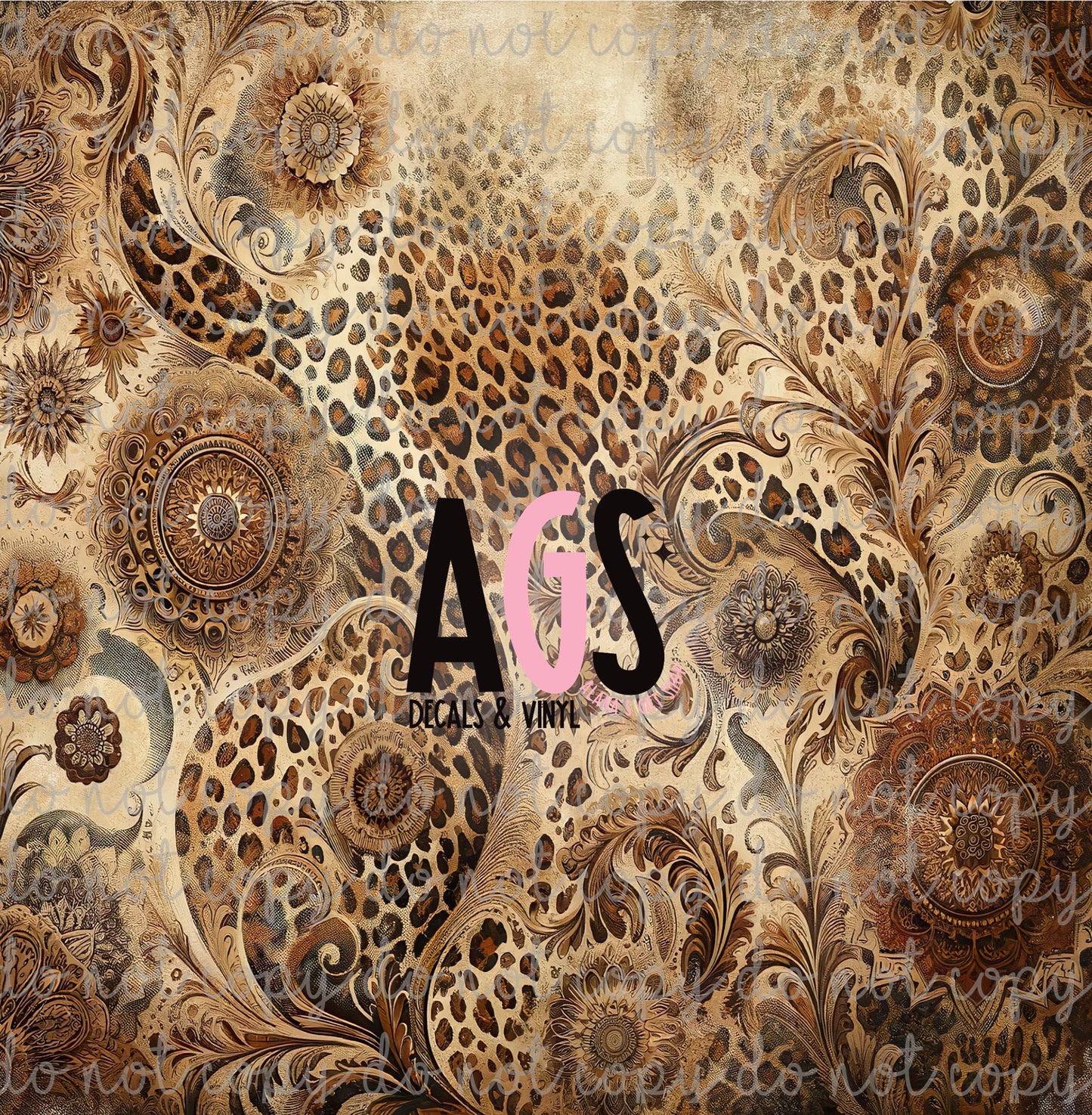 1203 Western Leopard Leather