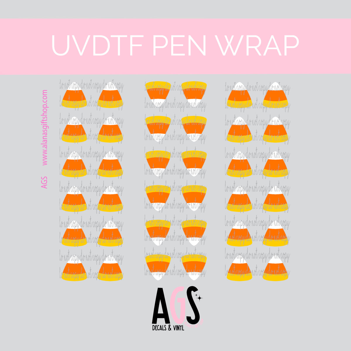 PEN WRAP 080 Candy Corn