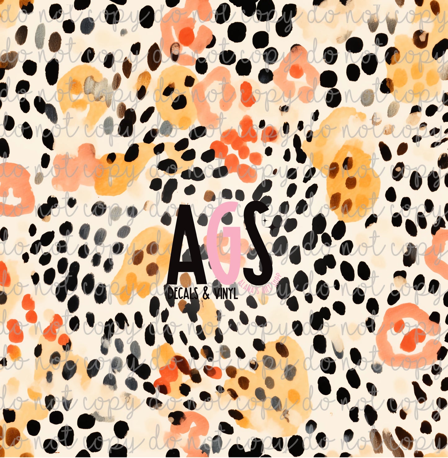 1208 Tangerine Spots