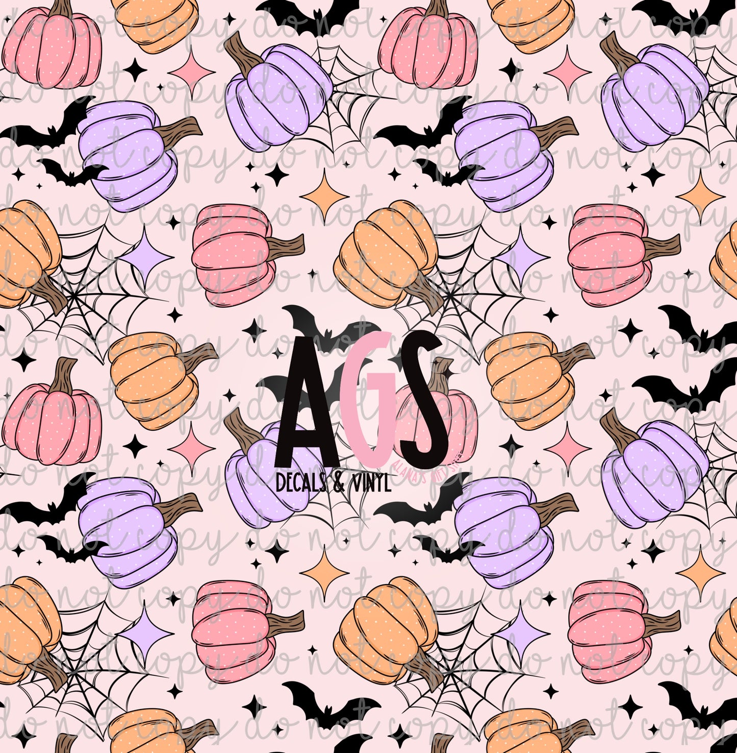 1234 Pastel Pumpkins Pink