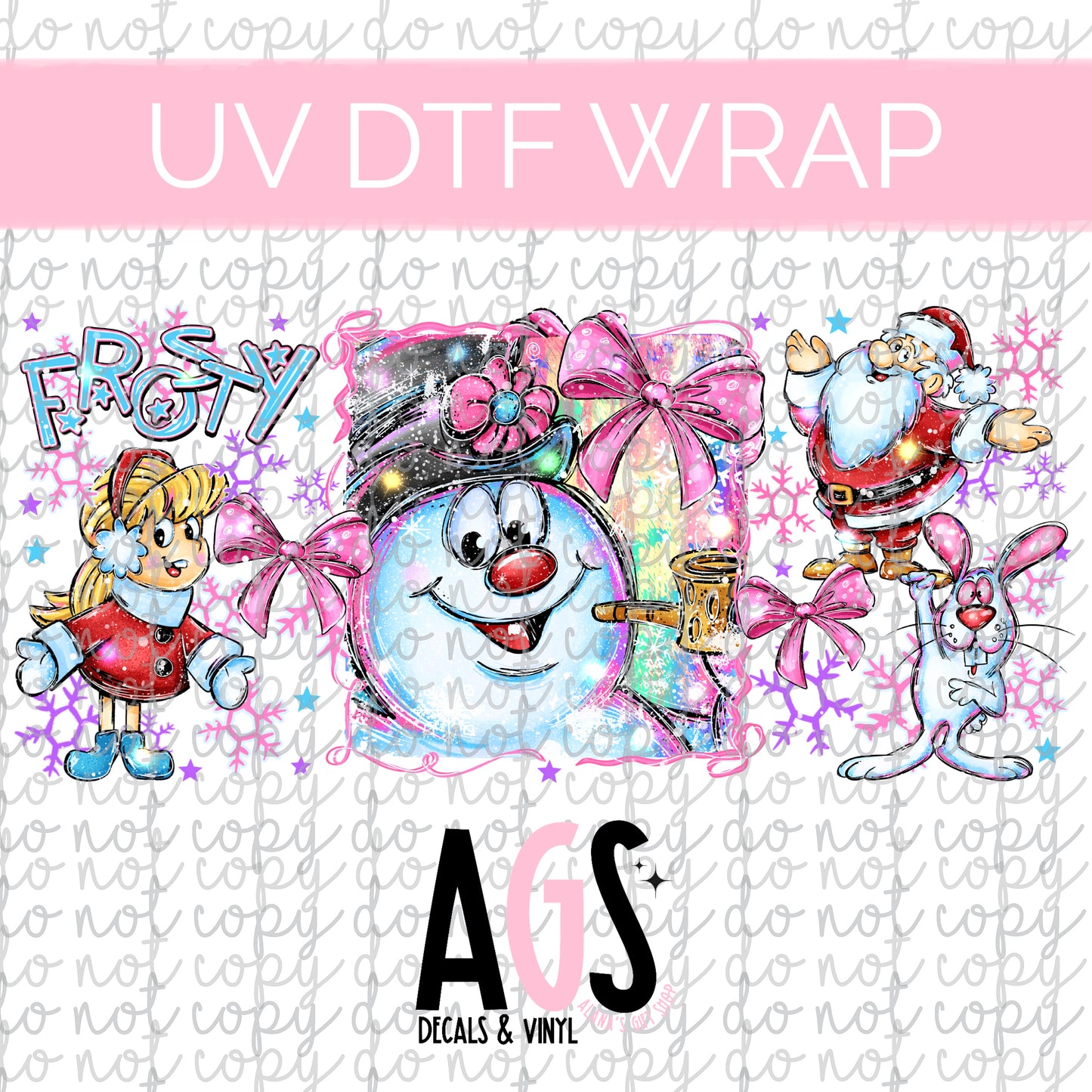 UV DTF WRAP 124 Frosty