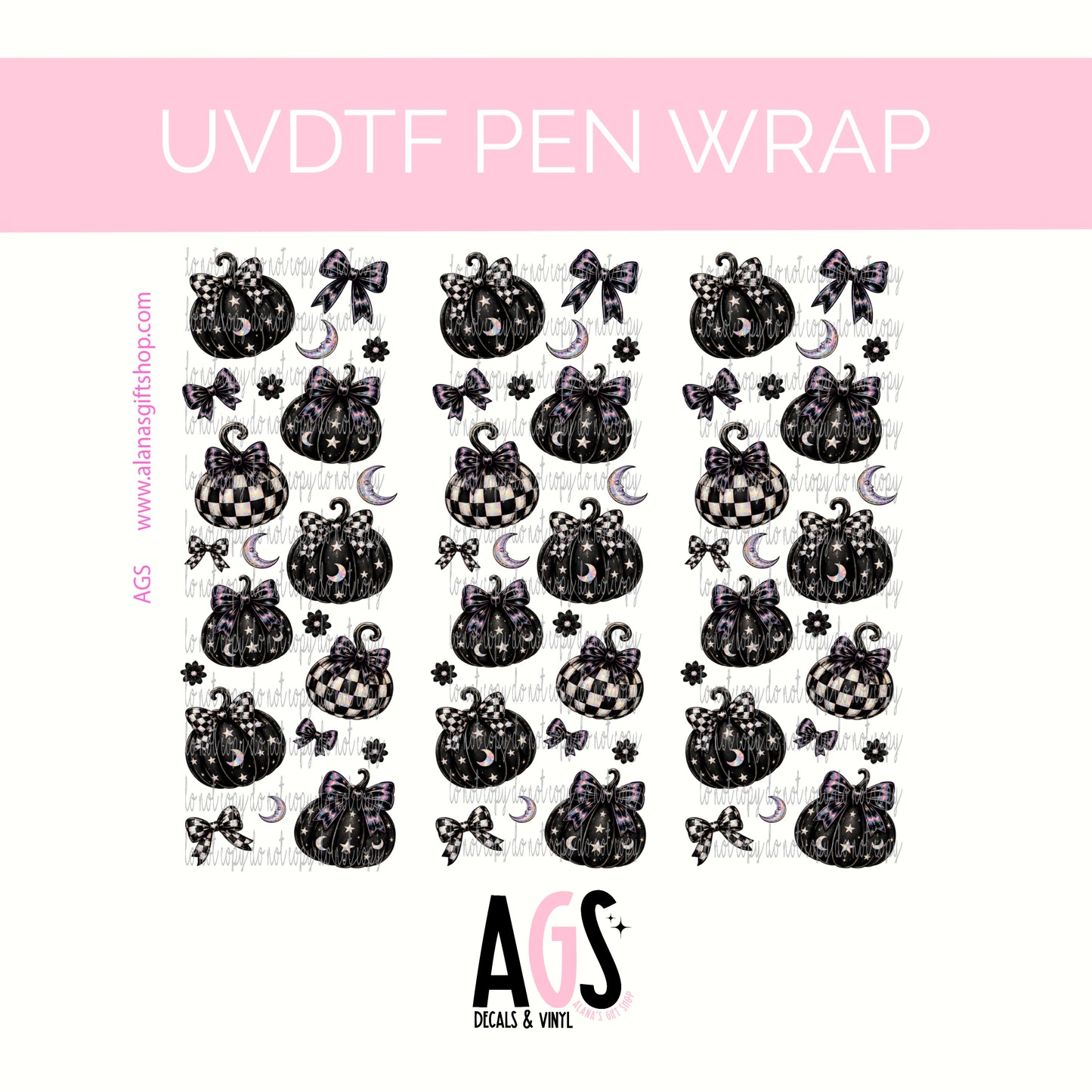 PEN WRAP 075 Cosmic Pumpkins - August Sub