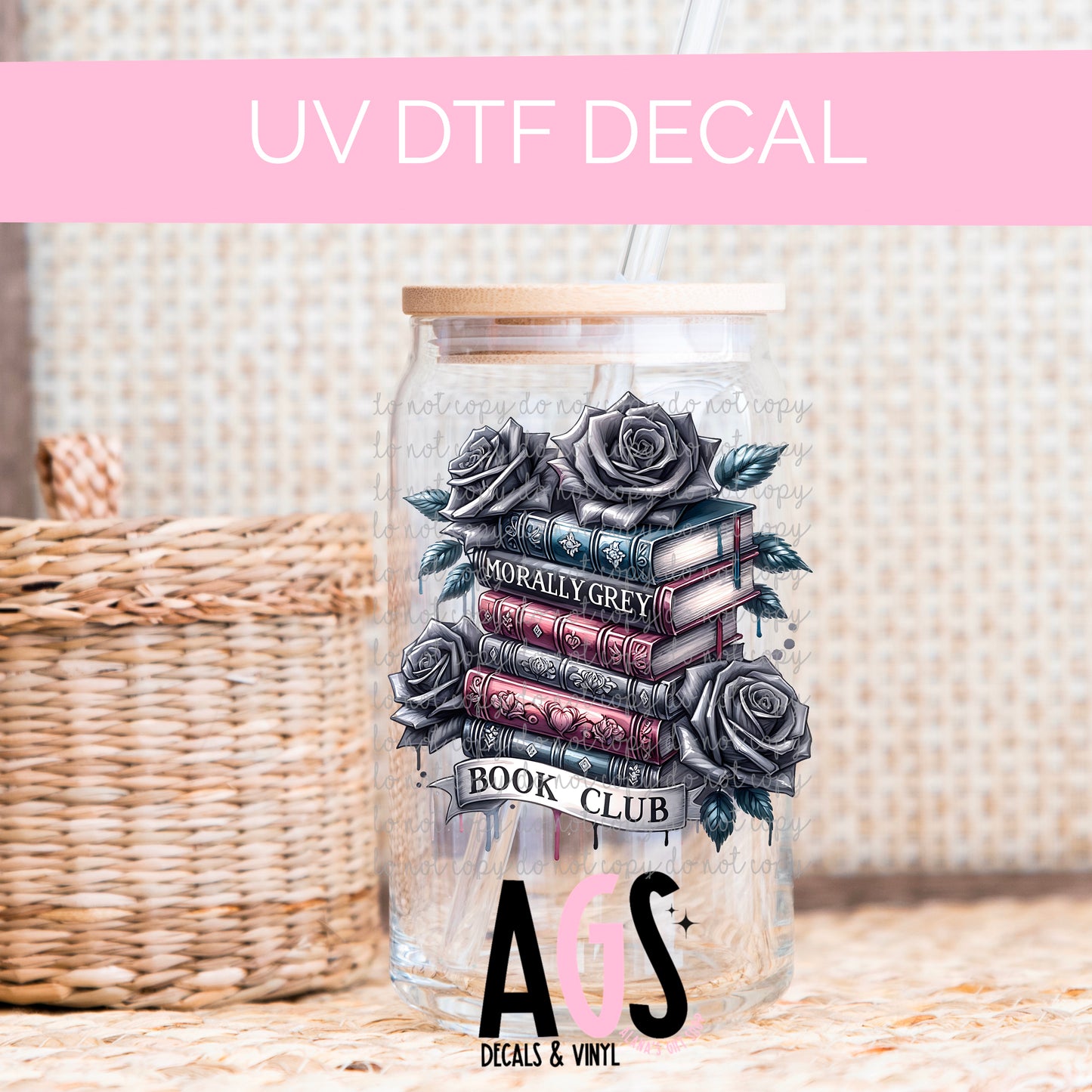 DECAL 044 Morally Grey Book Club