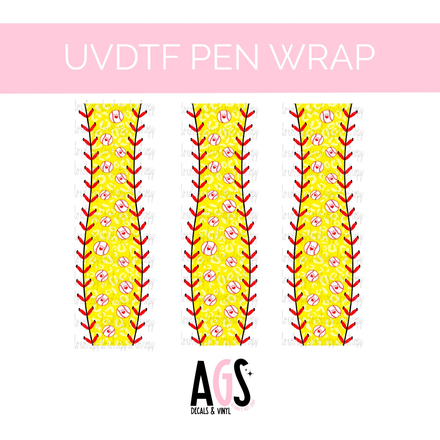 PEN WRAP 023 - Softball