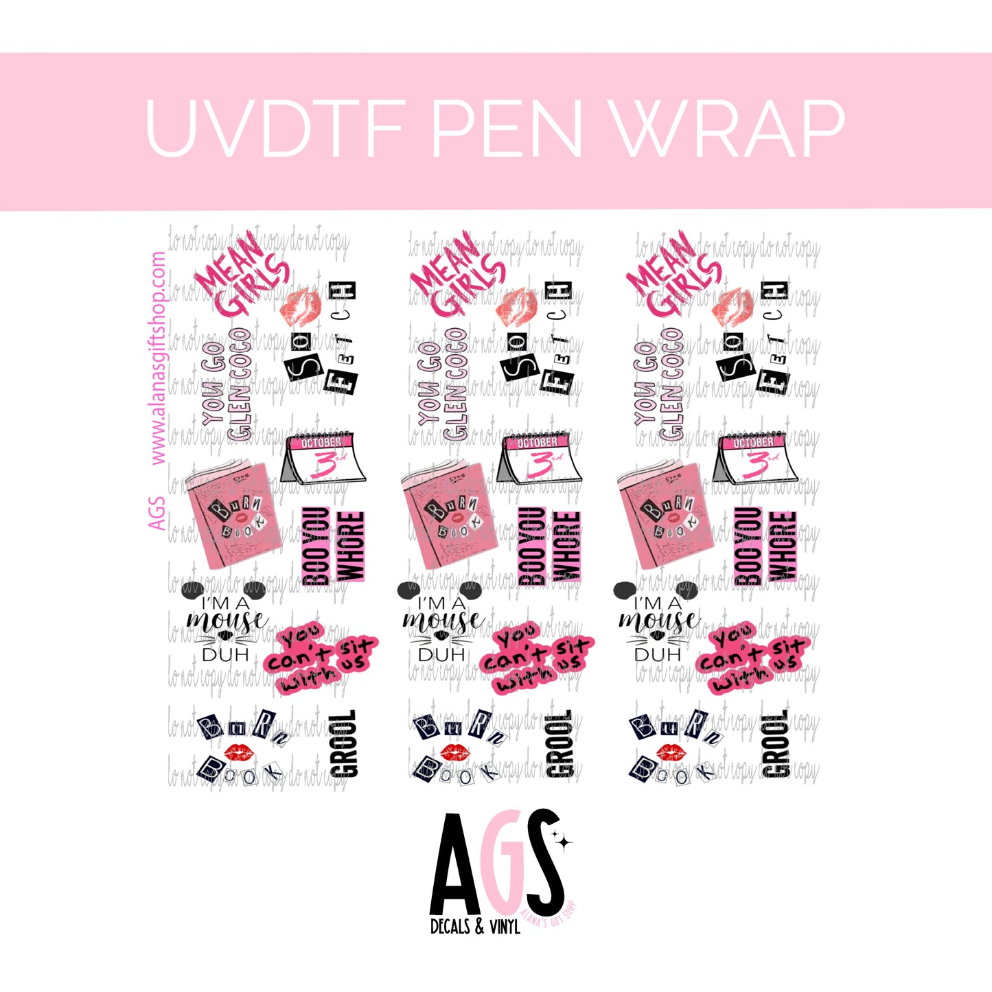 PEN WRAP 069 - Mean Girls