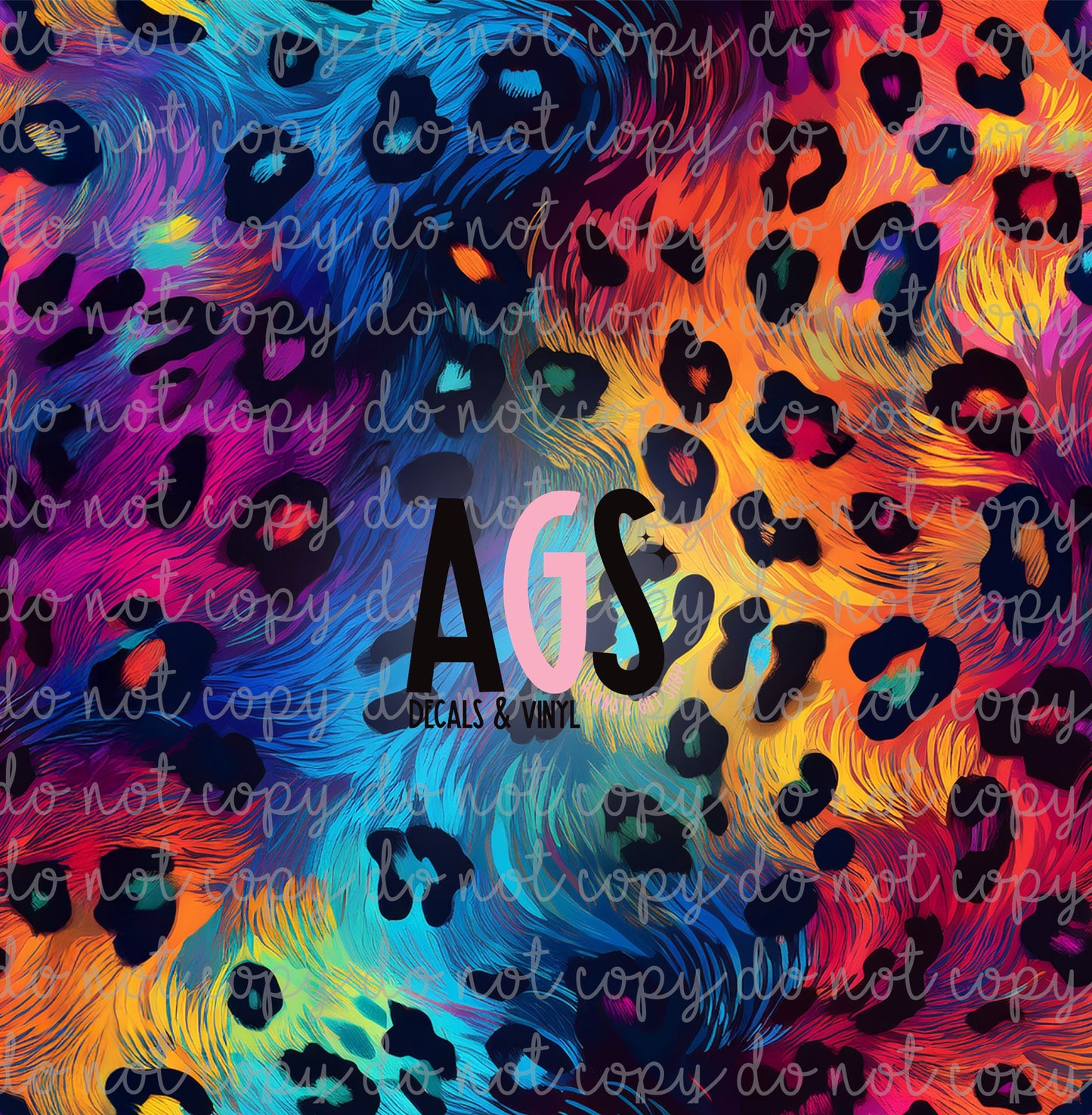 1733 Rainbow Fur Leopard