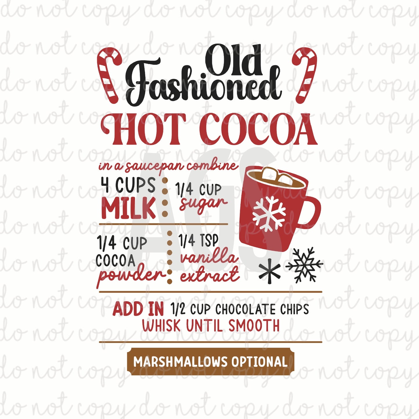 DECAL 210 Hot Cocoa Recipe