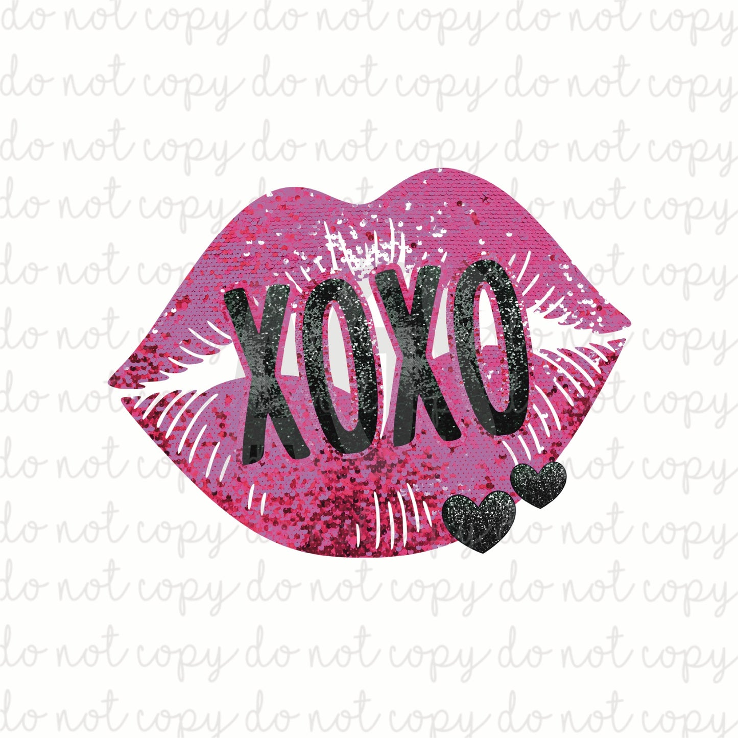 DECAL 226 XOXO Lips
