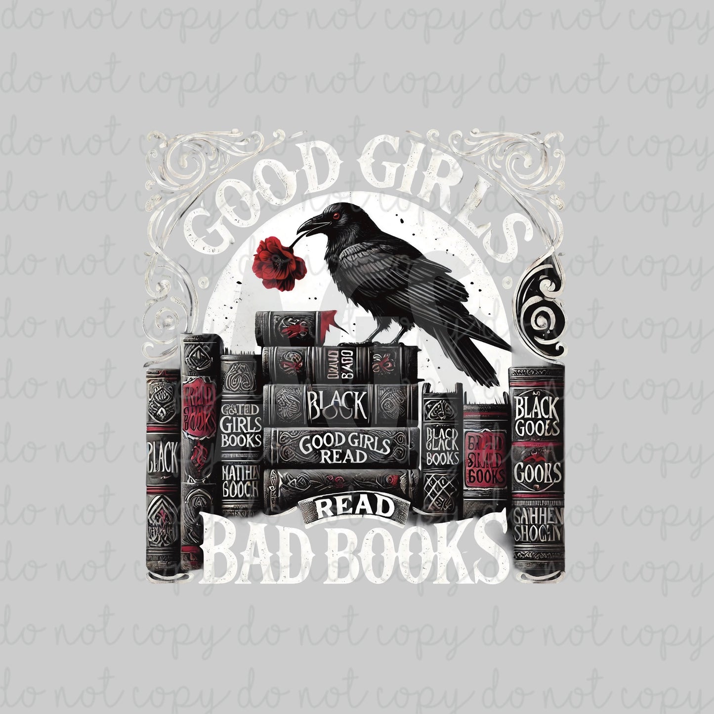 DECAL 232 Good Girls Read White