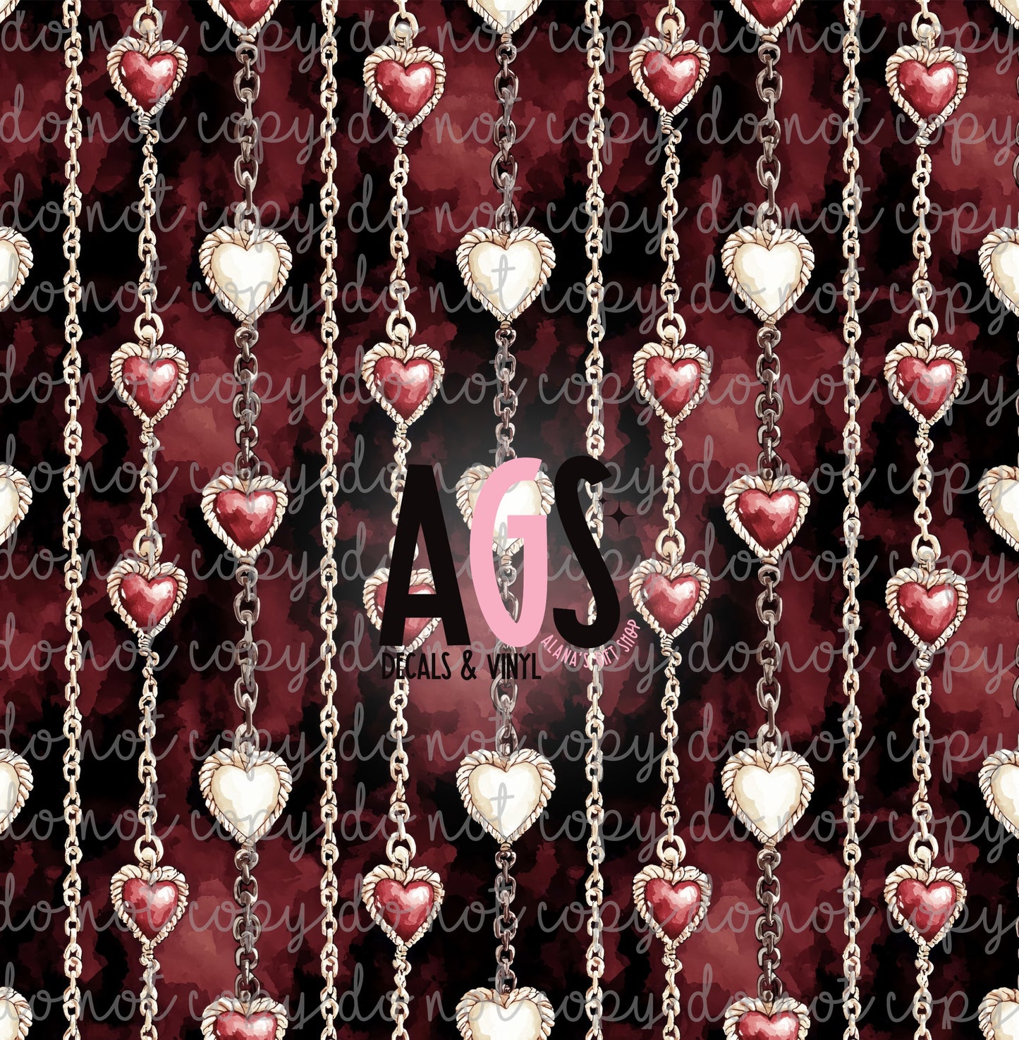 1589 Heart On A Chain