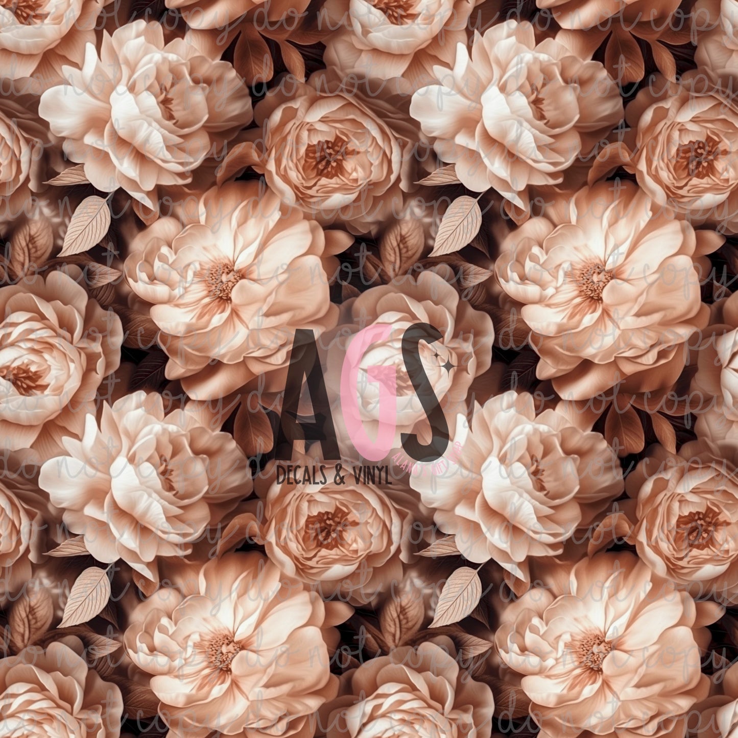 1557 Sepiatone Flowers