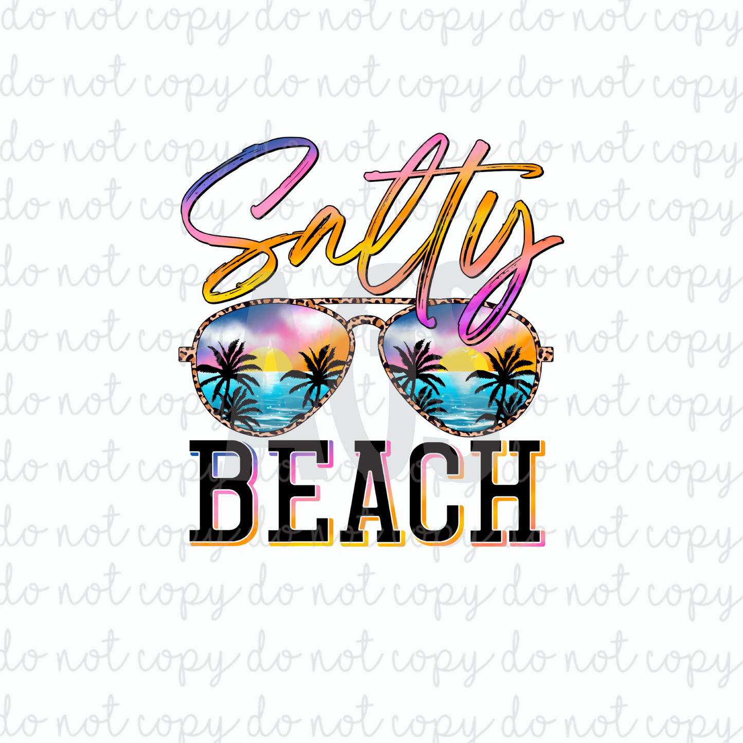 DECAL 084 Stay Salty Sunglasses